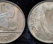 [#109] - Ireland 1935 | Irish 1d | Irish One Penny | KM.3 | UNC