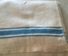 vintage wool blanket