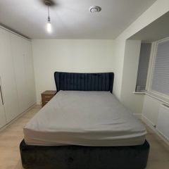 Super king ottoman bed frame and mattress