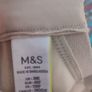M&S Beige underwired lightly padded bra size UK38E EU85F Postage included Image 5