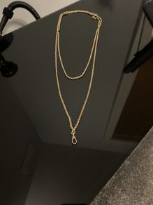 Antique Victorian 9ct gold Guard chain
