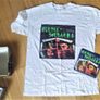 The Beatles Single Sleeve T-Shirt New(size L)+Taxi+7''Art wall Plaque.Limited Edition.Die Cast Collectible Series(NOS) Image 3