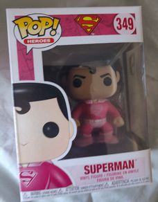 Funko Superman 349 Breast Cancer Awareness