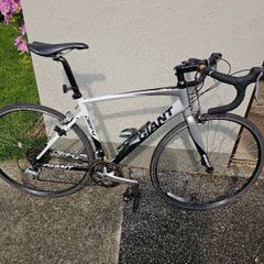 Racing  bike, helmet,  and pedals