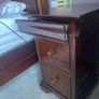 Mahogany Sleigh Bed Loire Bed Frame High End Image 4