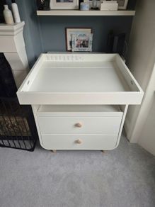 IKEA MYLLRA changing table with drawers (assembled)