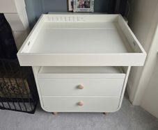 IKEA MYLLRA changing table with drawers (assembled)