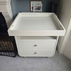 IKEA MYLLRA changing table with drawers (assembled)