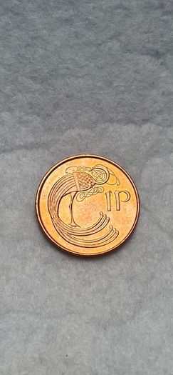 Irish decimal one-penny (1P)