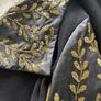Black Gold Embroidered Jacket Image 6