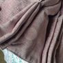 Dusty pink Pinch pleat large window curtains Image 2