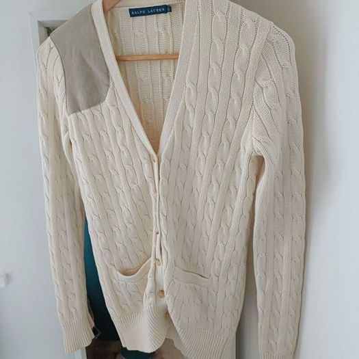 Ralph Lauren cream cardigan size S