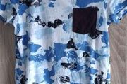 camouflage style t shirt 8-9 years old worn once
