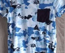 camouflage style t shirt 8-9 years old worn once