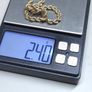 Vintage 9ct Gold Rope Bracelet Fully Hallmarked Sheffield 18cm 2.40g Image 4
