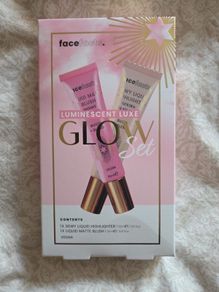 Facefacts glow set highlighter and blush bnib