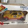 Renault 5 Alpine Scale 1/24 Burago Rare Image 7