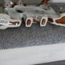 NEW Ceramic Robin Ponsettia Peace Candle Holder 12 euro Image 4