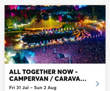 All Together Now Campervan Ticket