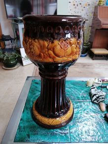 Vintage Scheurich West german floor vase
