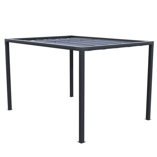 Pergola 3.5 x 2.6 with awning     very strong and thick only one left big discount  with manual awning the best offert. Will buy.
