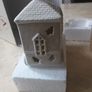 Anyu Fine Porcelain   Train With Led Light. B.N.W.T Image 4