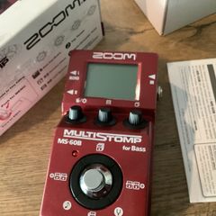Zoom MS-60B Bass MultiStomp pedal box