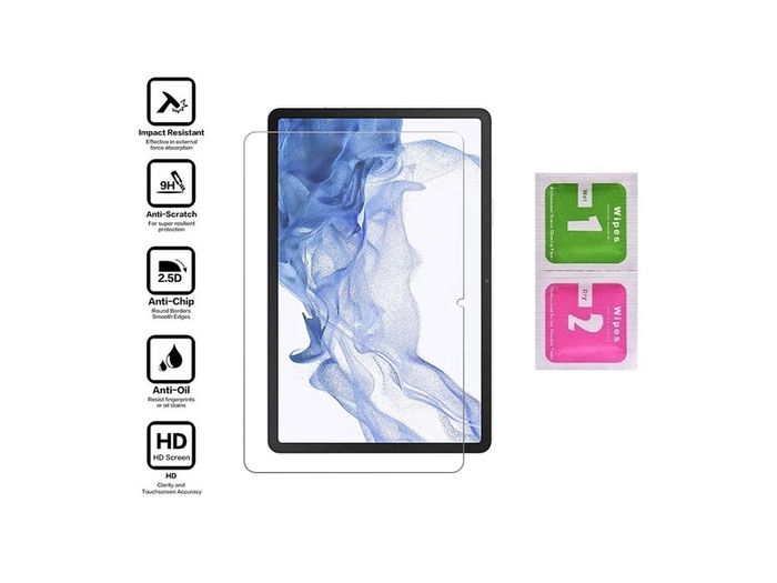 For Samsung Galaxy Tab S8 Tempered Glass Screen Protector Saver X700 / X706 New - FHT38SMTG