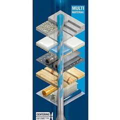 Bosch 2608900571 Expert HEX-9 Multi Construction Drill Bit 5 x 50 x 100mm