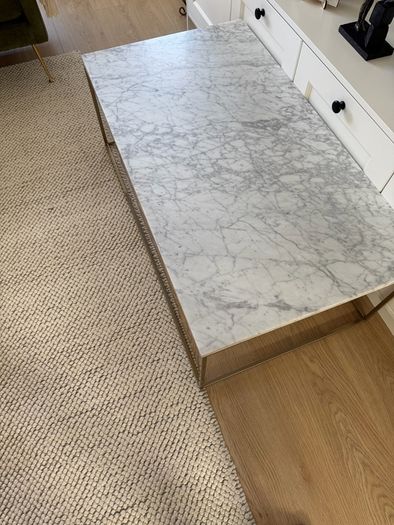 West Elm Marble Coffee Table