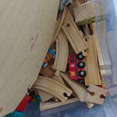 wooden trains