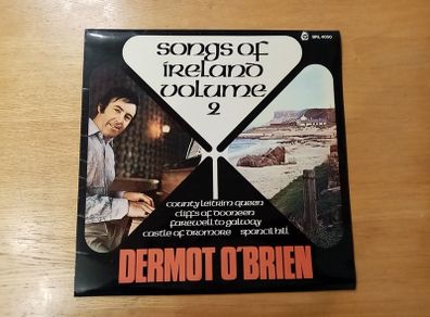 DERMOT O'BRIEN. Songs Of Ireland. Volume 2. Original Irish Pressing. LP. Vinyl. Record. Album.