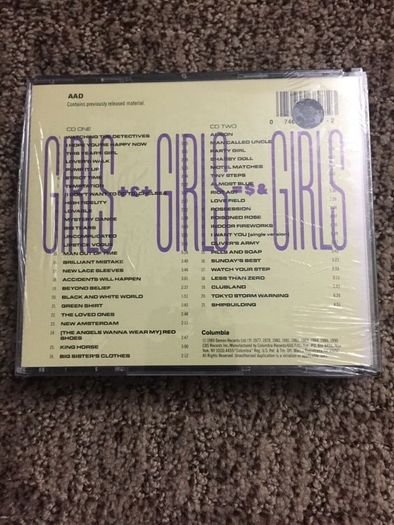 NEW SEALED Girls Girls Girls, Elvis Costello, 2 CD Set