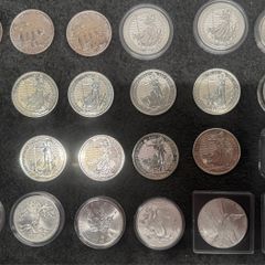 24x 1oz Assorted Silver Coins
