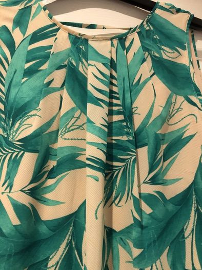 Leaf Print Dress BNWT