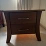Pair of Solid Wood Bedside Tables Image 4