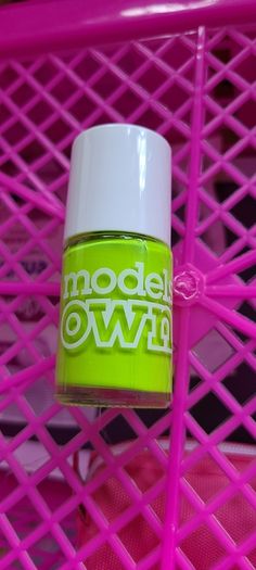 Models Own Neon Green Nail Polish in Flip Flop