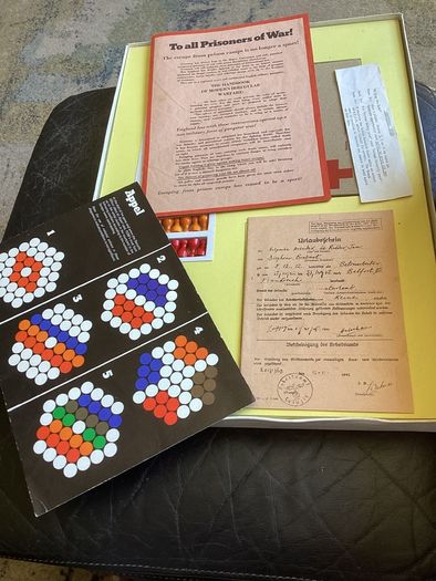 Escape from Colditz Vintage War Board Game by Parker Complete