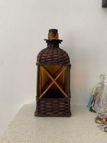 Vintage Musical Armagnac Bottle 1960s