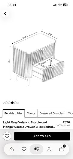 Bedside locker