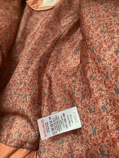 next girls jacket 2/3years 98cm