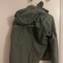 northface jacket grey with teal/mint Image 3