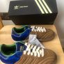 Adidas x Wales Bonner Samba Fox Brown Royal Blue UK 5 EU 38 Boxed Image 6
