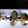 Lions head brass door handle Image 4