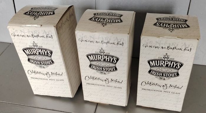 Vintage Murphy's Pint Glass Collection