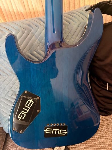 Esp Ltd Mh1000nt - Black Ocean (emg / Gotoh Upgrades)