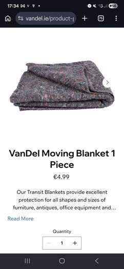 Furniture Moving Blankets