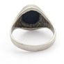 1950s Vintage 925 Sterling Silver & Natural Australian Crystal Opal Ring - Not a doublet Image 4