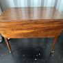 Antique George III Mahogany Pembroke Table (c. 1790) - Brass Castors Image 8