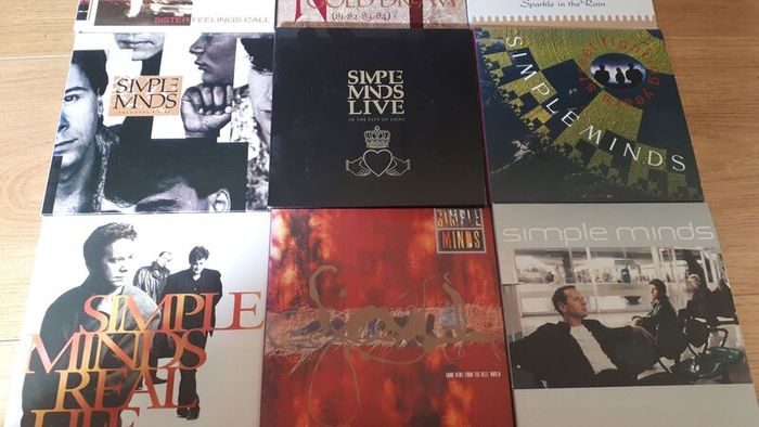 Simple Minds - Complete Set Of Remastered Cd's -  Lp Replica Card Sleeves